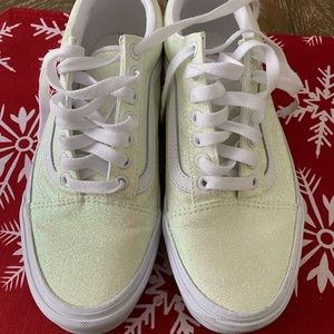 Vans white uv color changing to pink size 8.0 women